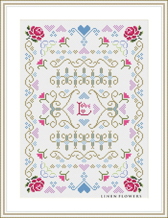 #254 A Quiet Love by Linen Flowers